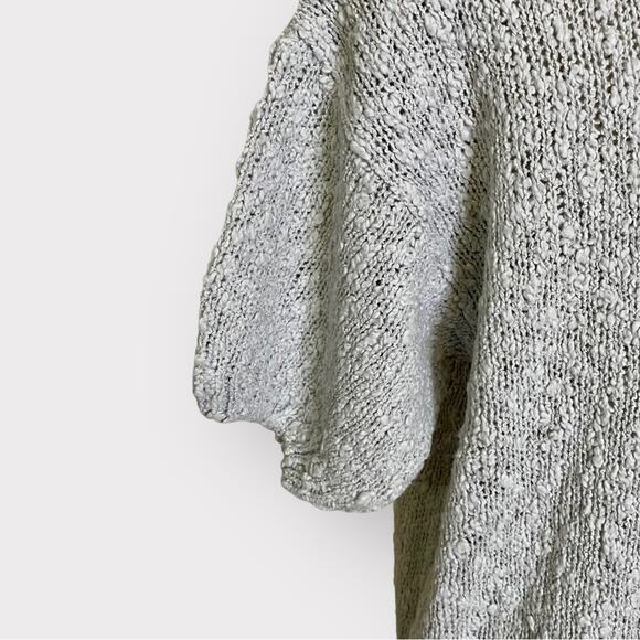 Partners by Marvin’s Vintage Short Sleeved Sweater Light Blue - Picture 5 of 7